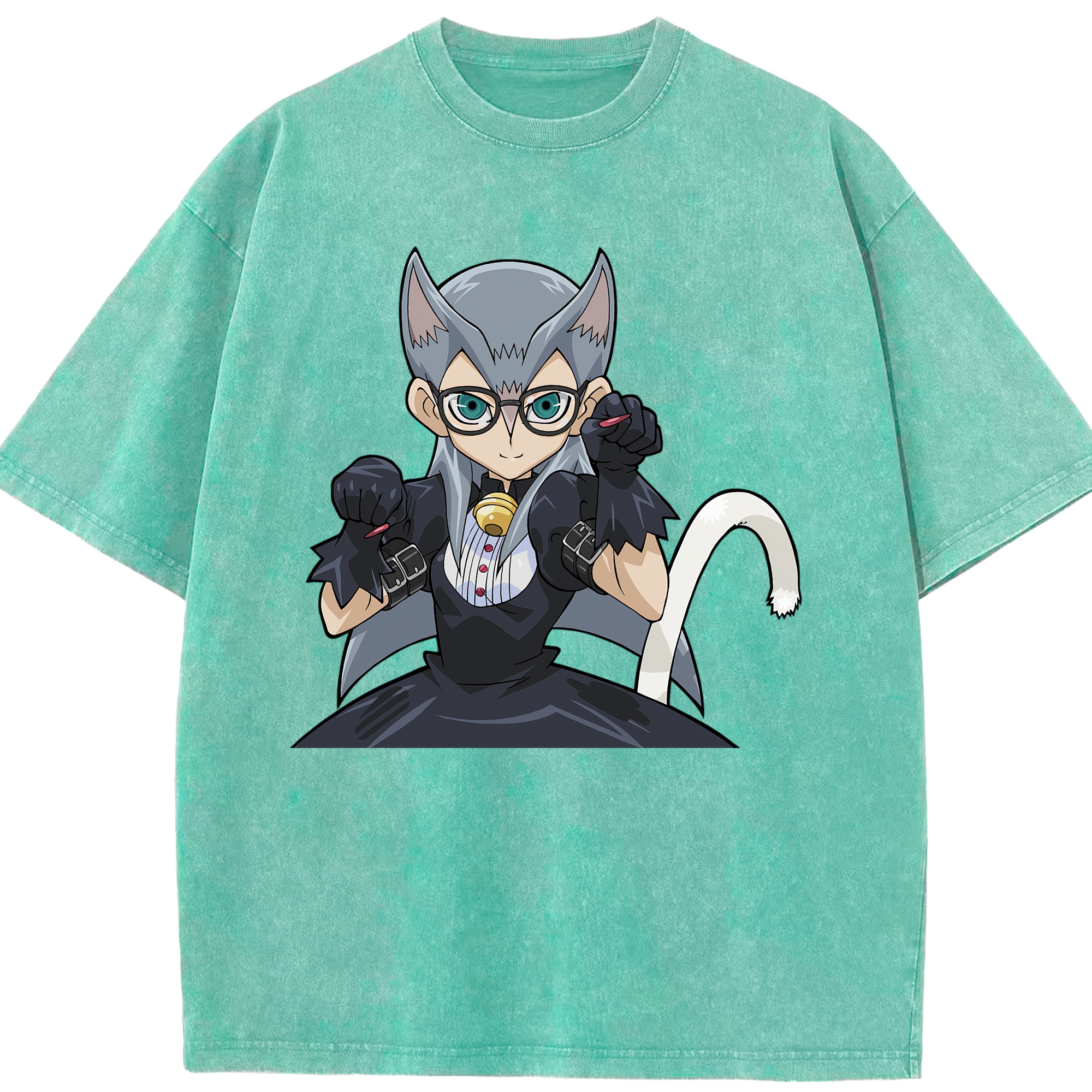 （画像用） 遊☆戯☆王 Yu-Gi-Oh! 綿100% ヴィンテージ風 半袖Tシャツ（フロントプリント）